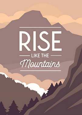 Rise Like The Mountains Poster
