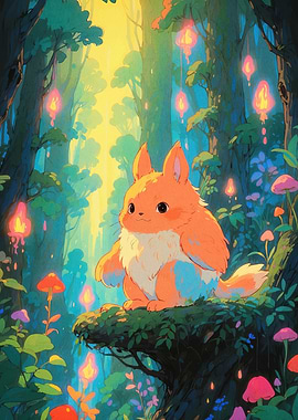 Fox-like Creature Forest