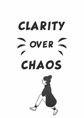 Clarity Over Chaos Illustration