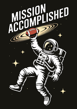 Mission Accomplished: Astronaut Football in Space