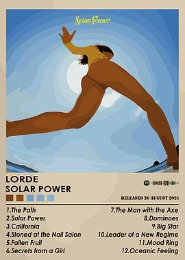 Lorde Solar Power Album Cover