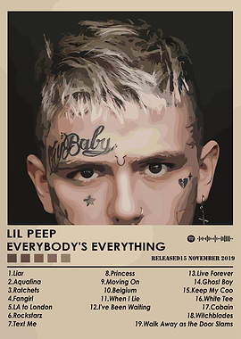 Lil Peep Everybody's Everything Poster