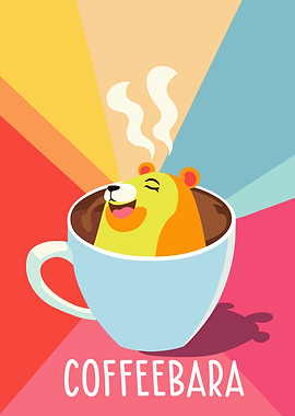 Coffee Bara Illustration