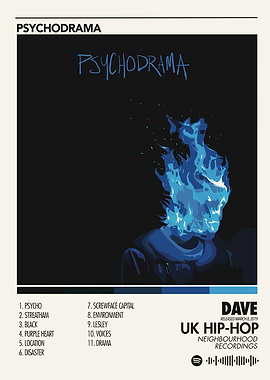 Dave Psychodrama Album Cover Art