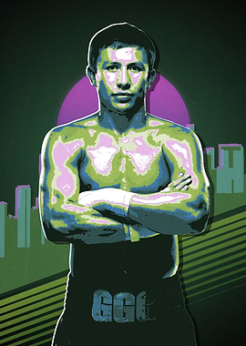 Gennady Golovkin Boxing Art
