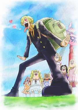 Iconic Watercolor Sanji Returns After 2 Years