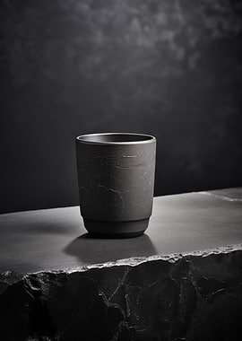 Ceramic Cup Stone Surface