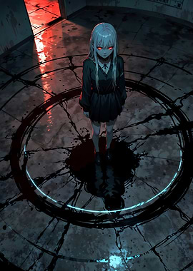 The Crimson Summoner - Dark Ritual Girl