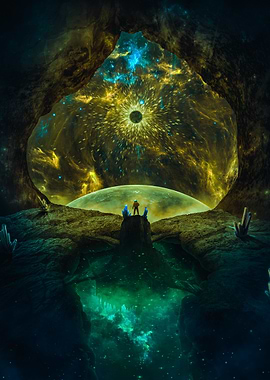 Cosmic Cave Explorer