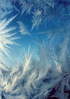 Frost Patterns on Glass