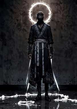 The Blindfolded Executioner - Divine Judgment Warrior