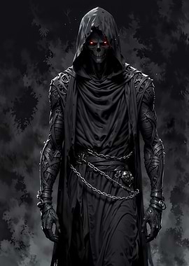 Crimson Eyed Reaper - Death's Dark Sentinel