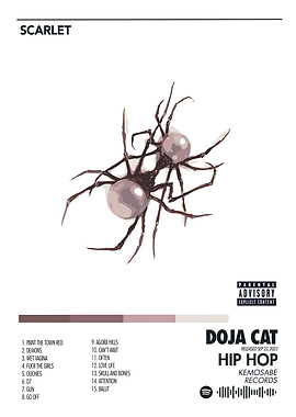 Doja Cat Scarlet Album Cover