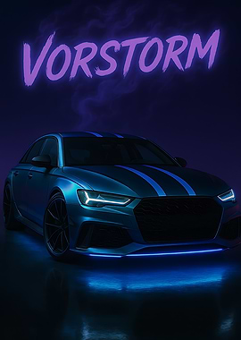 Vorstorm Blue Car