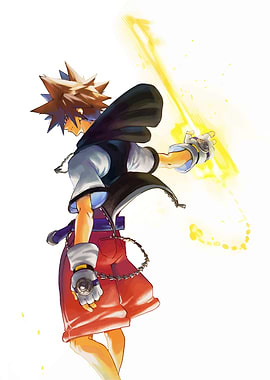 Sora Kingdom Hearts Keyblade