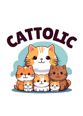 Cattolic Cartoon Cats