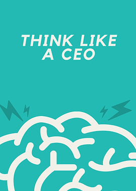 Think Like a CEO Grind Like a Hustler – Motivational Wall Art