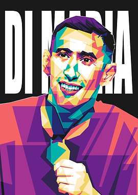 Super di maria pop art