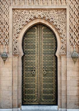 Ornate Moroccan Doorway