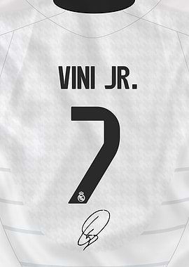 Vini Jr. Real Madrid Jersey