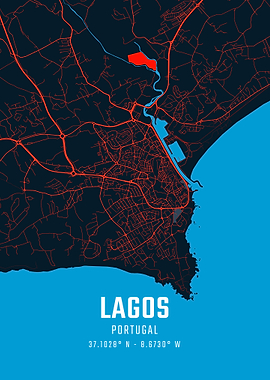 Lagos City Map