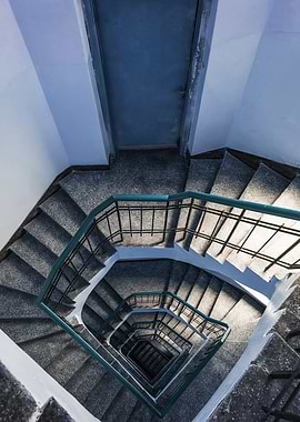 Spiral Staircase from Above