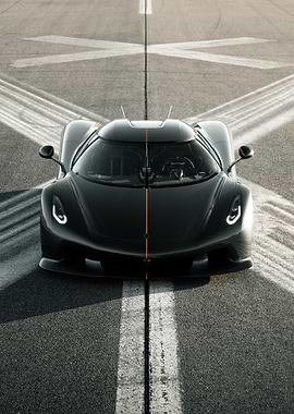 Koenigsegg Jesko Absolut on Runway