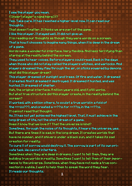 Epic Gaming End Poem Part 1