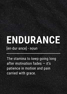 Endurance Definition