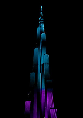 Burj Khalifa at Night