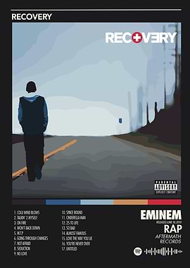 Eminem Recovery Album Cover Art