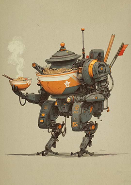 Ramen Robot Delivery