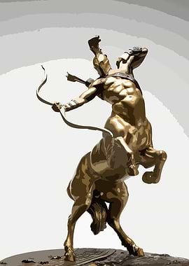 Centaur Archer Statue
