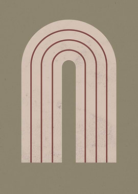 Abstract Arch Bohemian