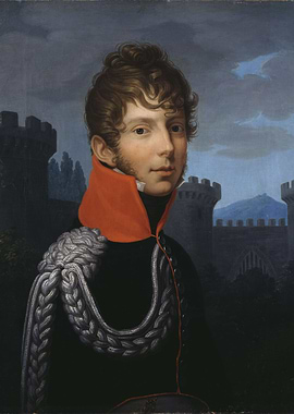Portrait of a Young Military Officer