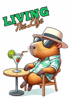 Capybara Living the Life