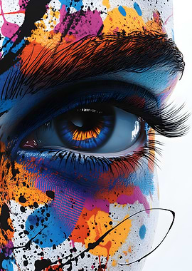 Colorful Eye Art