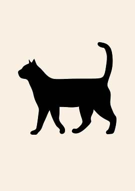 Black Cat Silhouette