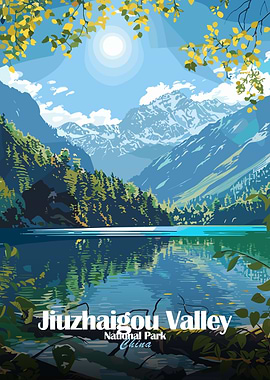 Jiuzhaigou Valley National Park, China