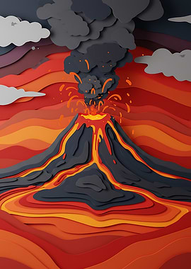 Volcano Eruption