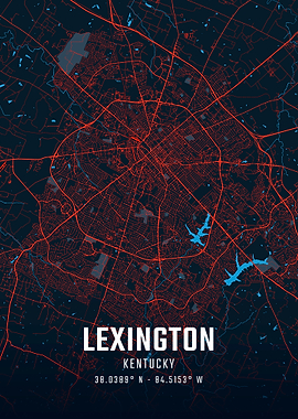 Lexington City Map