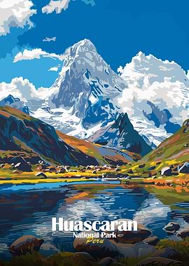 Huascaran National Park Peru Landscape