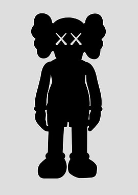 Kaws Companion Silhouette