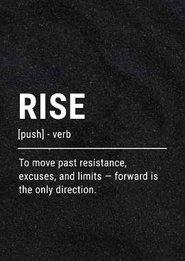 Rise Inspirational definition