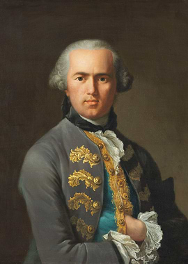 Portrait of a Man in Rococo Attire