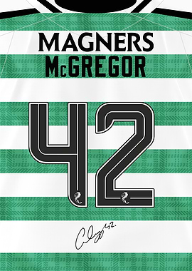 Callum McGregor Captain 2025/26 Celtic Shirt #42