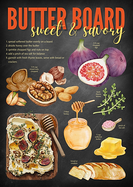 Butter Board Sweet and Savory Recipe