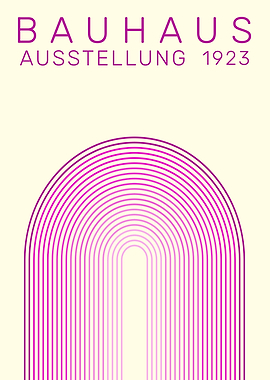 Bauhaus Ausstellung 1923 Poster