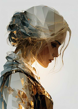 Abstract Portrait of a Woman