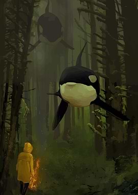Orcas in the Forest